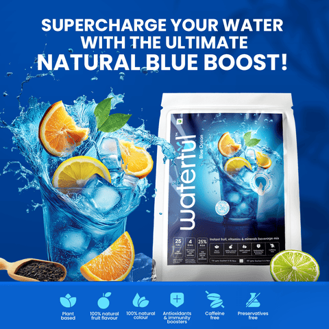 Blue Ocean (30 gms X 5 sachets) 10+ Vitamins & Minerals, Low Cal Hydration Powder Mix Blue Ocean (30 gms X 5 sachets) 10+ Vitamins & Minerals, Low Cal Hydration Powder Mix