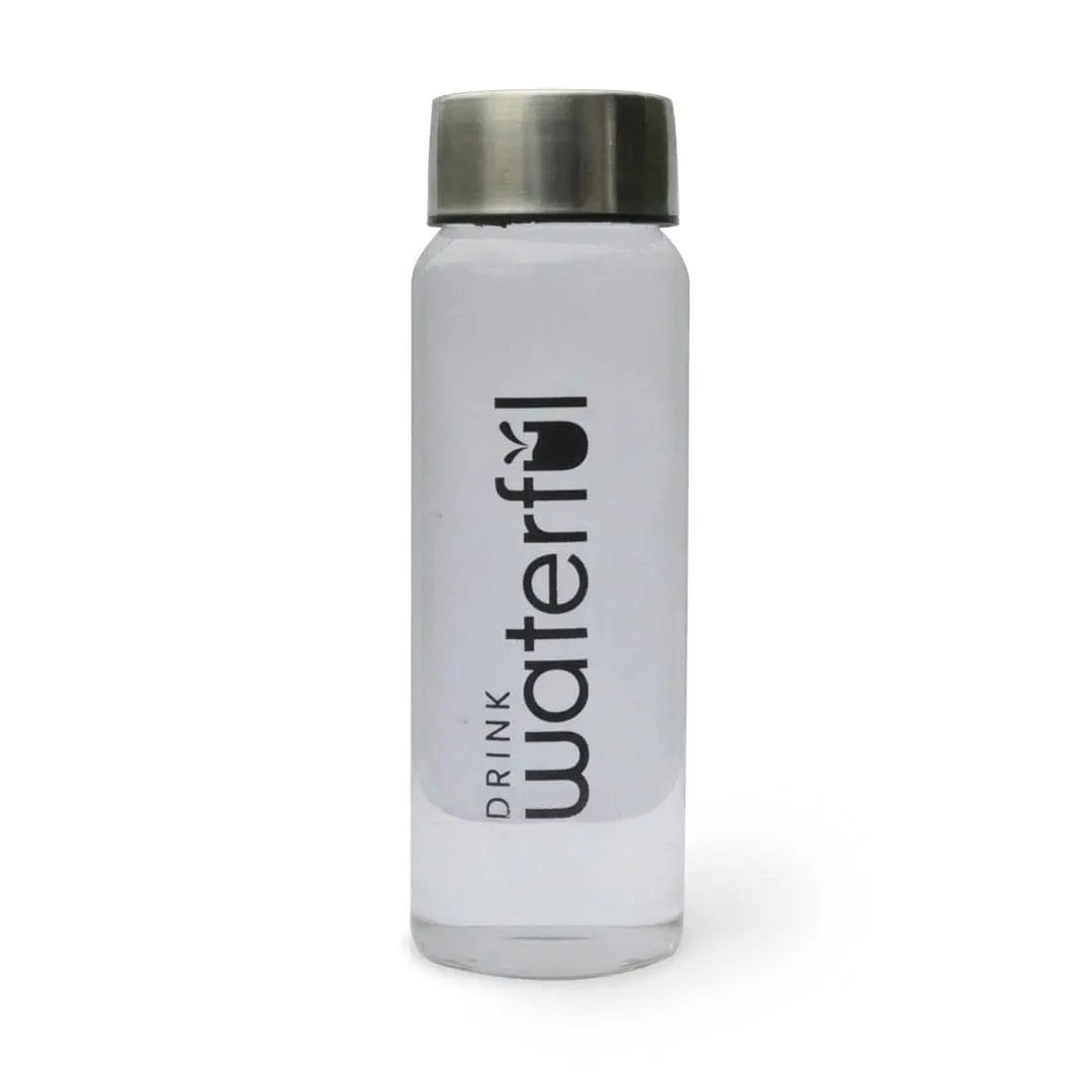 Waterful 300ml Reusable Glass Bottle: Elevate Your Sip in Style! Waterful 300ml Reusable Glass Bottle: Elevate Your Sip in Style!