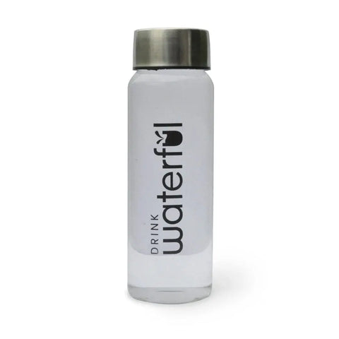 Waterful 300ml Reusable Glass Bottle: Elevate Your Sip in Style! Waterful 300ml Reusable Glass Bottle: Elevate Your Sip in Style!
