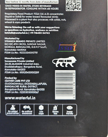 Blue Ocean (7.5 gms X 15 sachets) 10+ Vitamins & Minerals, Low Cal Hydration Powder Mix