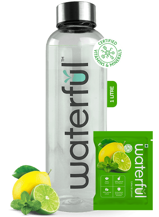 Lime and Lemon Fruit Juice Powder | Organic Energy Drink | Waterful  | lemon powder juice| powdered fruit drinks
