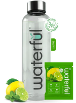 Lime and Lemon Fruit Juice Powder | Organic Energy Drink | Waterful  | lemon powder juice| powdered fruit drinks