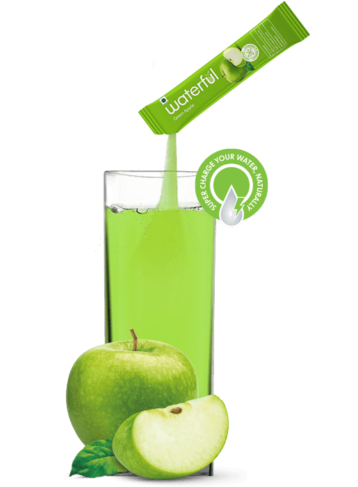 Green Apple | Healthy Energy Drink | Sports Energy Drink | Waterful | best hydration drink | Instant Powder Mix
