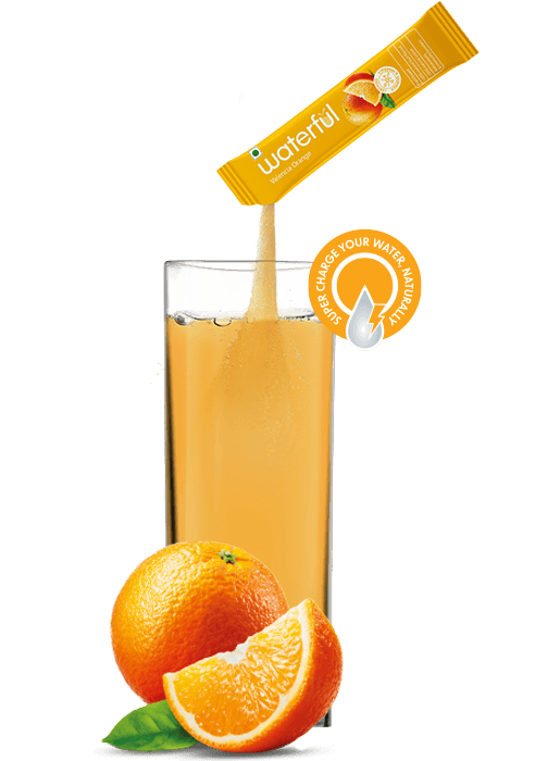 Valencia Orange Powdered Drink Mix | Organic Energy Drink | Waterful  | hydration powder | electrolyte drink powder